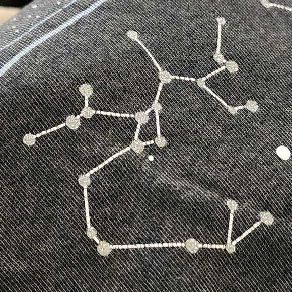 Hollister Dark Grey Constellation Graphic Short Sleeve T-Shirt Size S - Picture 11 of 12